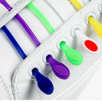 Cordones importados elásticos multicolor 👟 PREMIUM