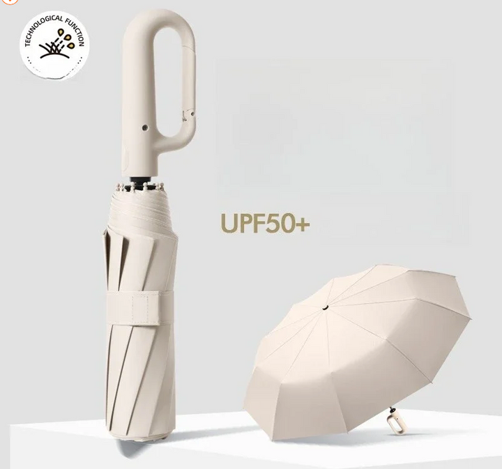 Sombrilla Premium Automática 💦 WATER PROTECTION ☔️ (Clip de agarre integrado que evita pérdidas)