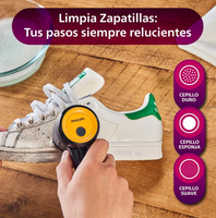 Cepillo Limpiador 3 en 1 de zapatos  👟 ULTRA CLEAN 💦 (Limpieza Profunda y fácil)