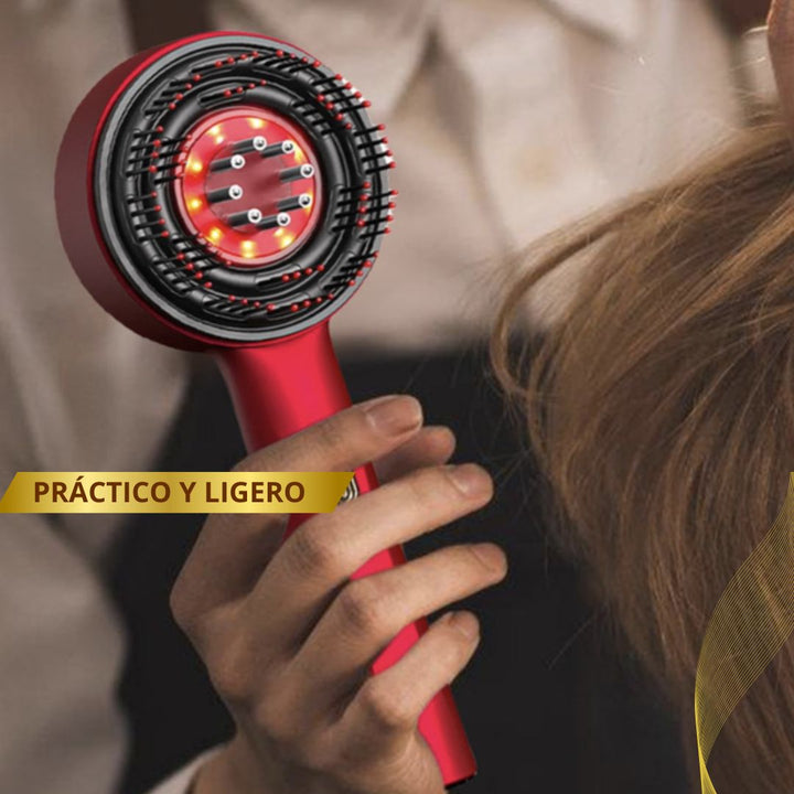 Cepillo Terapéutico Capilar LED✨ Hair ReVive Pro 💆‍♀️ (Estimula el crecimiento desde la raíz)