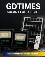 PAGA 1 LLEVA 2💥: 2 Reflectores Solares + Panel solar  💡ULTRALux®️ (Incluye Control remoto )