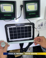 PAGA 1 LLEVA 2💥: 2 Reflectores Solares + Panel solar  💡ULTRALux®️ (Incluye Control remoto )