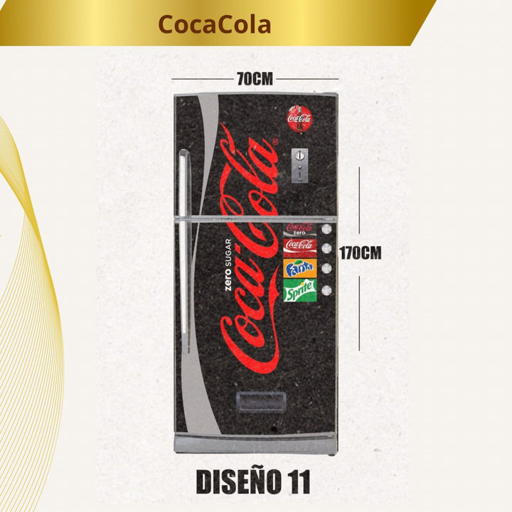 EXCLUSIVO  KIT 💫  Vinilo Decorativo Nevera DECOFilm®️ (Fácil instalación, sirve para cualquier  nevera)