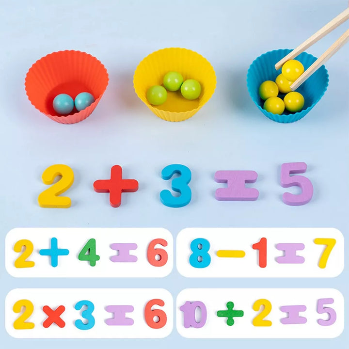 Juego de cuentas Montessori 🧠 INTERACTIVE MATH ➕ (Aprendizaje Interactivo)