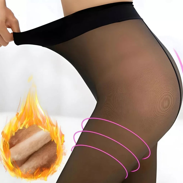 Medias Térmicas Traslúcidas ❄️ THERMAL PRO 👗 (Elásticas con Grosor y Ajuste perfecto)