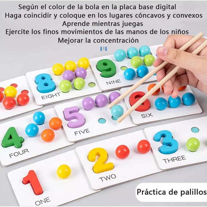 Juego de cuentas Montessori 🧠 INTERACTIVE MATH ➕ (Aprendizaje Interactivo)