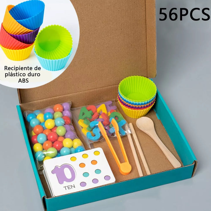Juego de cuentas Montessori 🧠 INTERACTIVE MATH ➕ (Aprendizaje Interactivo)