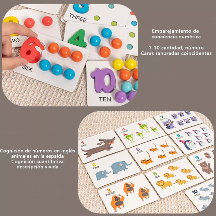 Juego de cuentas Montessori 🧠 INTERACTIVE MATH ➕ (Aprendizaje Interactivo)