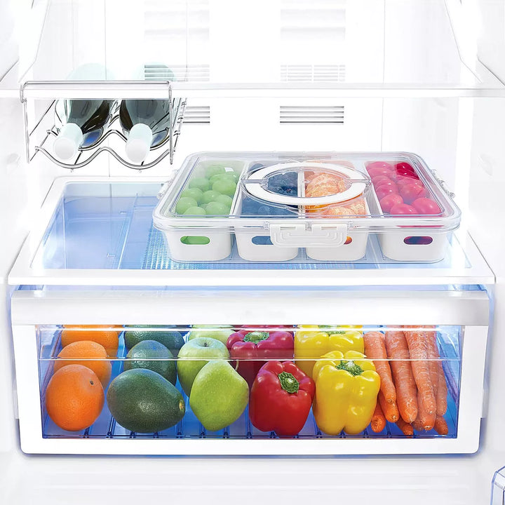 Organizador Hermético de Alimentos ⚡️ POWER PRO RESIST 🍓 (4 compartimentos extraíbles)