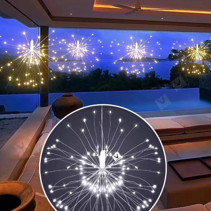 Guirnalda importada Fuegos Artificiales MAGIC FIRE ๐ (3 metros largo ...