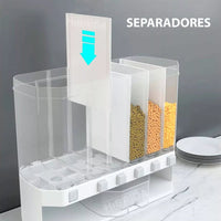 Dispensador de Granos 6en1 ⚡️ HYPER PRACTIC 🍚 (Dosificación automática sin desastres)