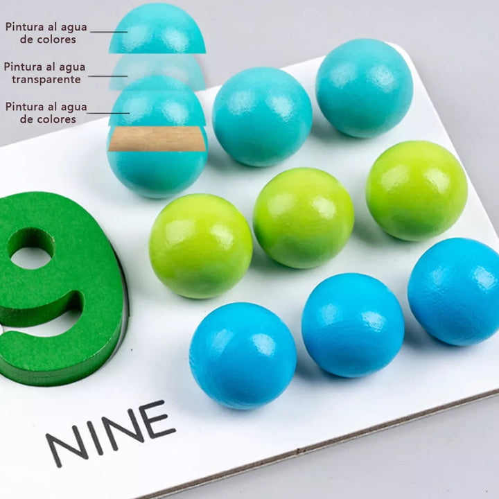 Juego de cuentas Montessori 🧠 INTERACTIVE MATH ➕ (Aprendizaje Interactivo)