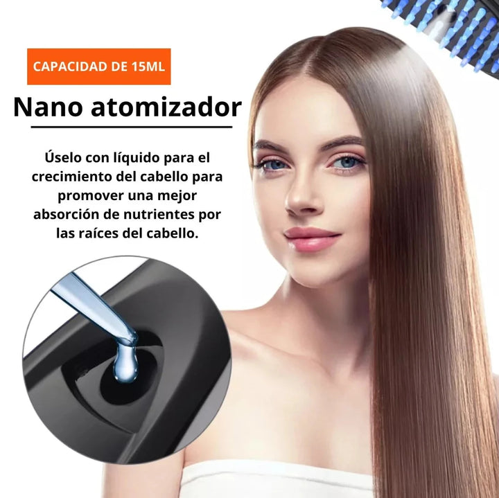 Cepillo Inteligente 💆‍♀️ DELUXE PROTECT ✨ (Tecnología Prolight y nano atomización Fortalecedora)