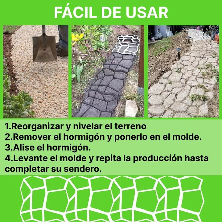 Molde para concreto 💎 LUXURY PRO ⚡️ (Fácil de usar para diseños personalizados)