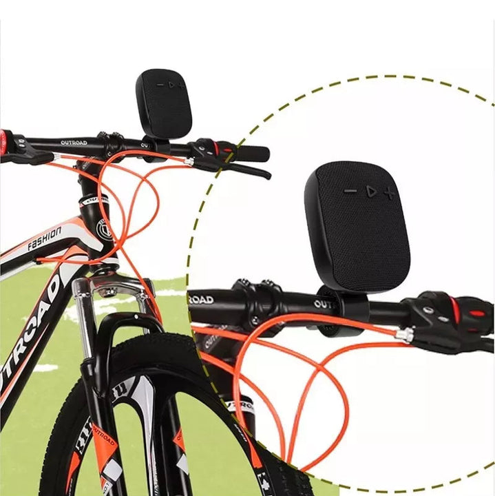 Parlante Portátil para manubrio 🎶 WIND PROMAX 💥 (Última Generación Adaptable a Bicicleta o moto)
