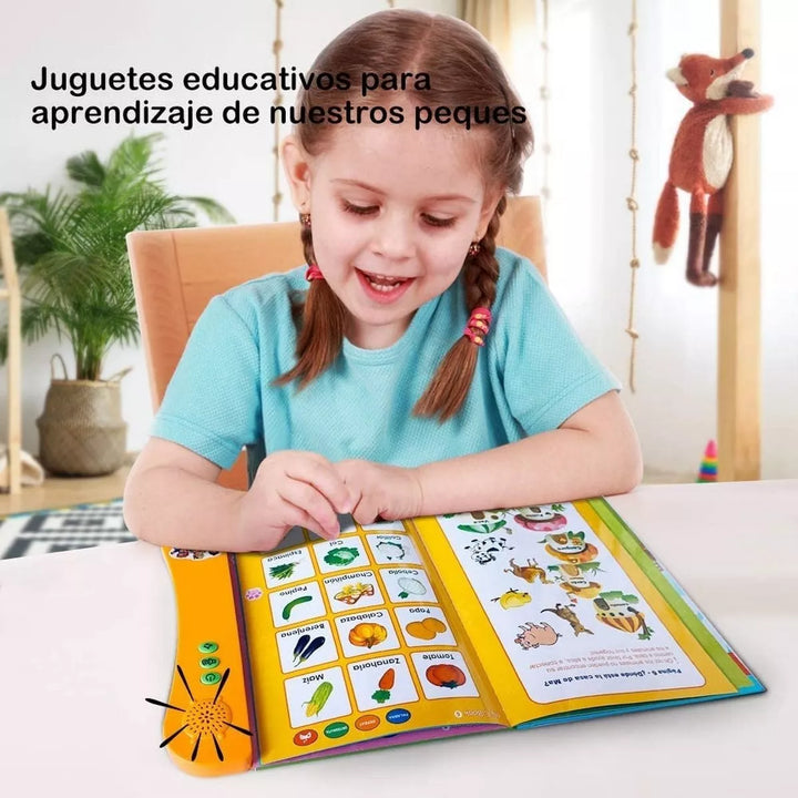 Libro Interactivo De Lenguaje 🔉 MONTESSORI 6 EN 1 🧠 (Actividades que estimulan pronunciación)