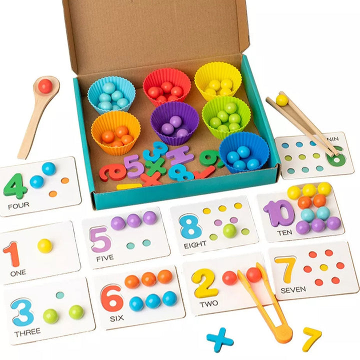 Juego de cuentas Montessori 🧠 INTERACTIVE MATH ➕ (Aprendizaje Interactivo)