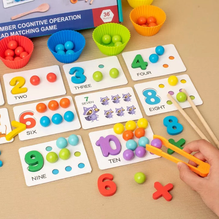 Juego de cuentas Montessori 🧠 INTERACTIVE MATH ➕ (Aprendizaje Interactivo)