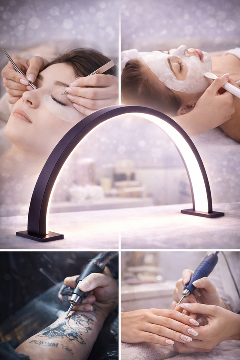 Lampara Led profesional media Luna ✨ MAGIC Kiut ✨ (Producto importado incluye 3 tonos de Luz)