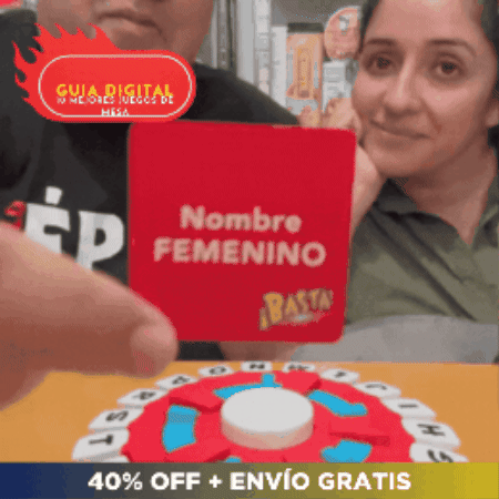 Juego de Mesa importado 🤯 ¡BASTA PRO!🤪 (Reta y mejora la agilidad mental)