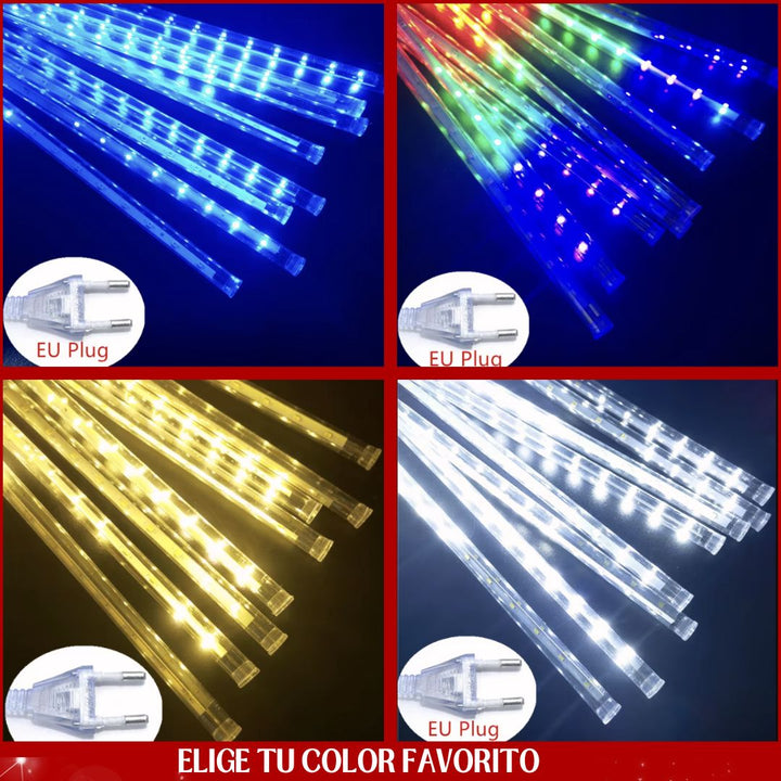 Guirnalda 262 Luces Digitales Navideñas 🎄 LEDMax 🎇 (Efecto meteoro 3 metros)