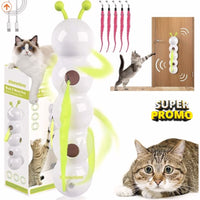 IMPORTADO: Juguete automático Oruga para gato 🐛FUNNYCat 😸 (Batería recargable USB integrada)