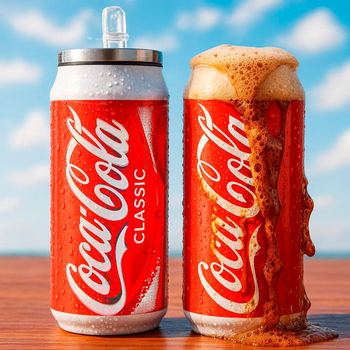 Termo Metálico Deportivo ✨ MODERN DRINKS 🥤 (Conserva la temperatura y diseño moderno)