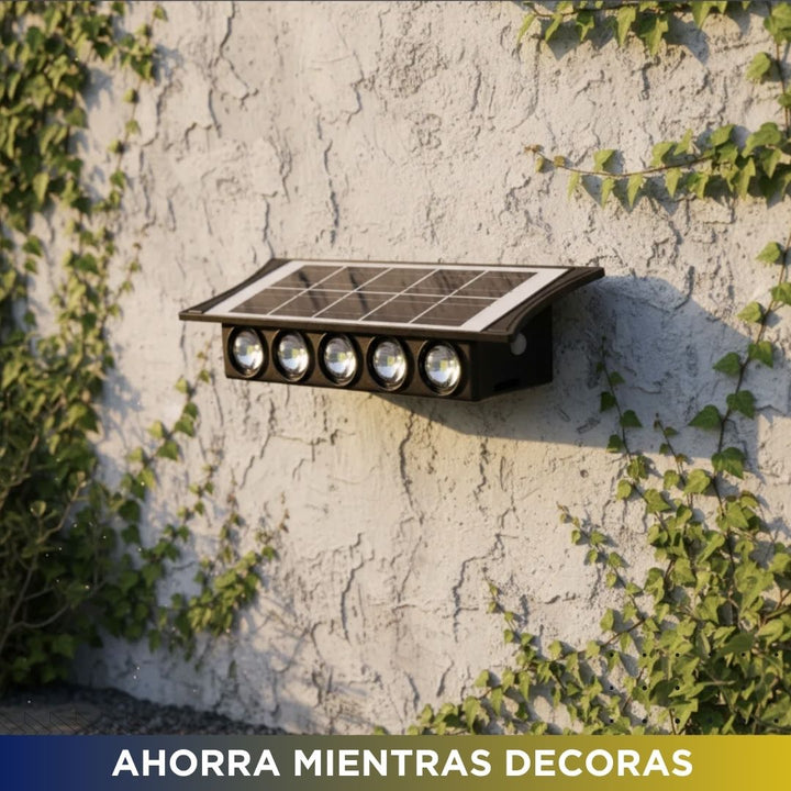 Lámpara Solar Automática de Pared ®️ ECO LUX🔋 (Larga Duración)