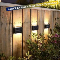Lámpara Solar Automática de Pared ®️ ECO LUX🔋 (Larga Duración)