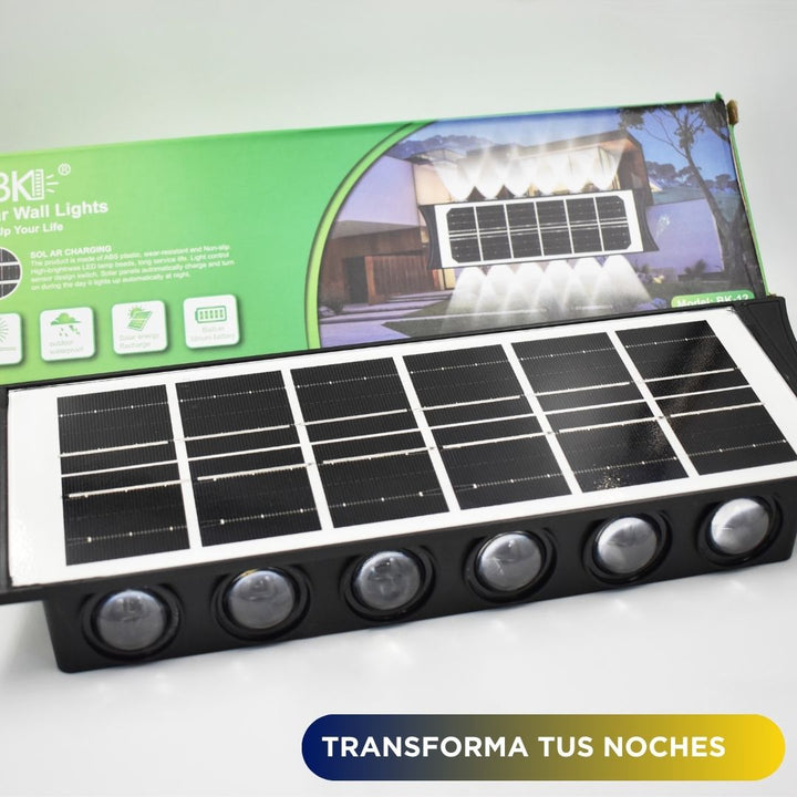 Lámpara Solar Automática de Pared ®️ ECO LUX🔋 (Larga Duración)