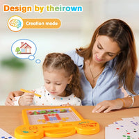 Tablero de Dibujo Montessori 🧲MAGNETICPRO 🤩( Estimula su creatividad)