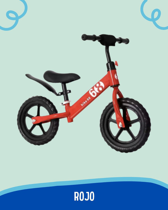 Bicicleta de Equilibrio 🚲 GoKids 👦🏼👧🏼(Fortalece su equilibrio, confianza y amor por el ejercicio)