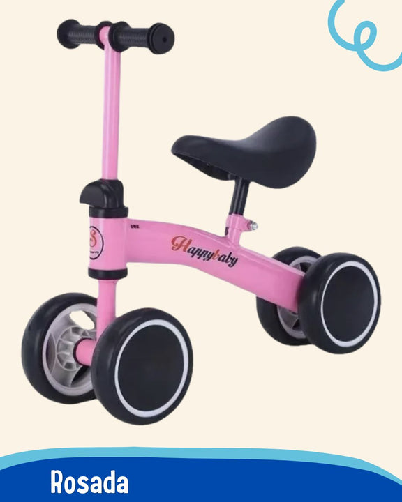 Bici de Impulso 4 ruedas 🚲 Baby Balance 👶🏼 (Aprendizaje y diversión desde los 12 meses)