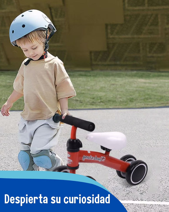 Bici de Impulso 4 ruedas 🚲 Baby Balance 👶🏼 (Aprendizaje y diversión desde los 12 meses)