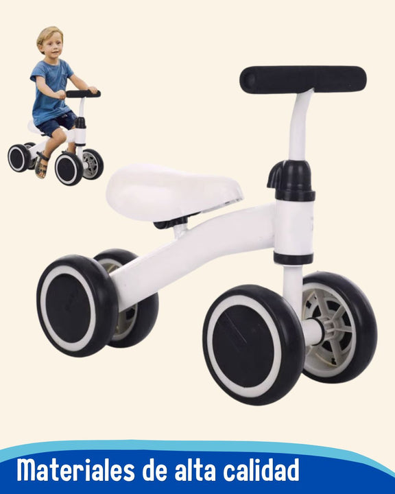 Bici de Impulso 4 ruedas 🚲 Baby Balance 👶🏼 (Aprendizaje y diversión desde los 12 meses)