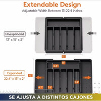 Organizador de cajones 🏠MultiOrder Pro 🪄 (Se adapta a cualquier tipo de cajón)