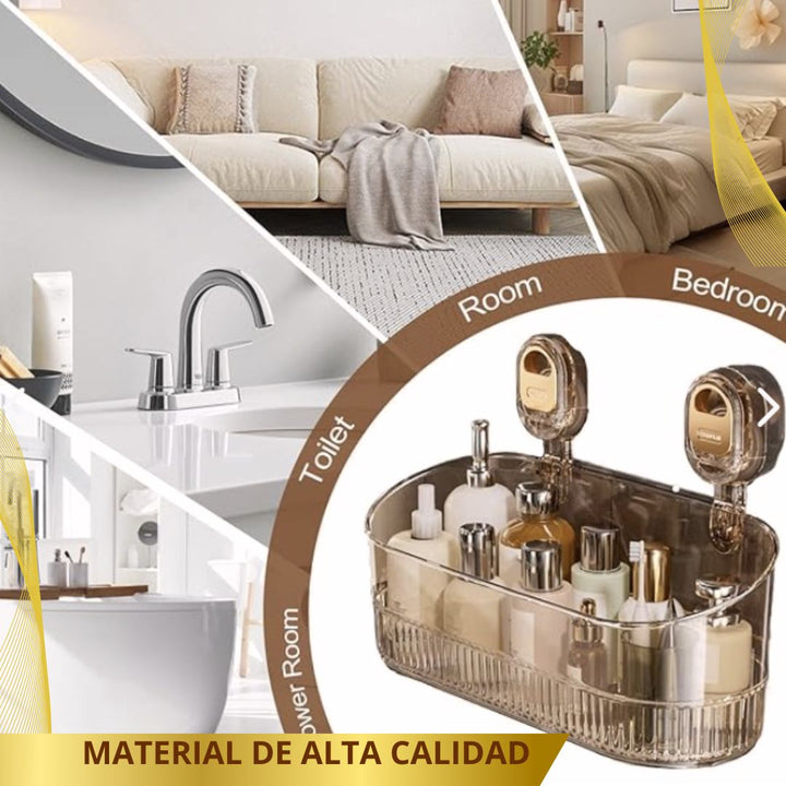 Organizador sin clavos decorativo 💎LUXURYMax🧴 (Resiste Agua y hasta 10kg)