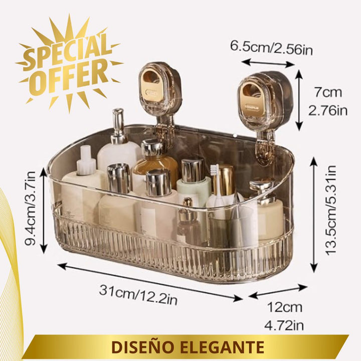 Organizador sin clavos decorativo 💎LUXURYMax🧴 (Resiste Agua y hasta 10kg)