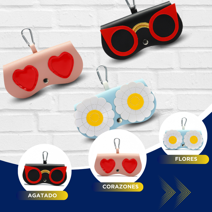 PAGA 2 LLEVA 3 Estuches para gafas 😎 GLASSES STYLE 🕶 (Protección completa con estilo)