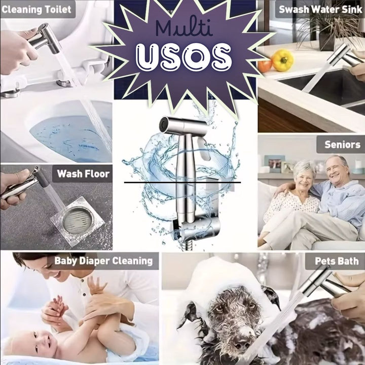 Rociador de Inodoro🌿AQUA CLEAN💦 (Cuida tu higiene y el planeta)