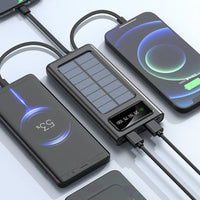 Powerbank solar ULTRA 🔋INFINITY ENERGY ⚡️ (Diseño compacto y ahorra consumo de energía)