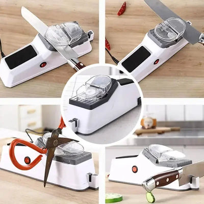 Afilador Profesional Eléctrico ⚡️ POWER COOK 🥒 (Fácil uso y al instante)