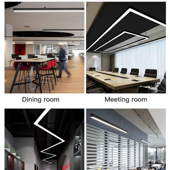 Lámpara de techo 💎 LUXURY LUMINOUS 💡 (Diseño moderno y elegante con luz blanca)