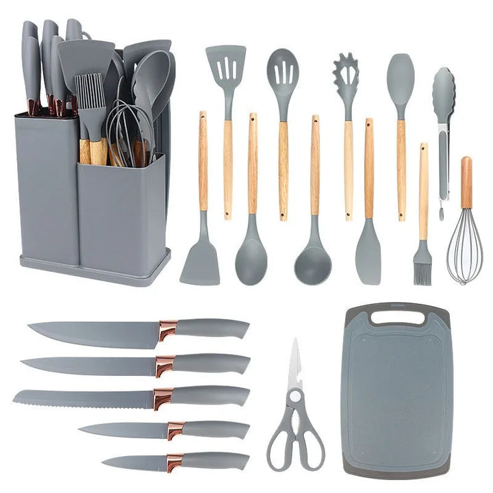 Set Importado de Utensilios de cocina ✨ DELUXE COOK 🥄 (PAGA 12 Piezas LLEVA 19)