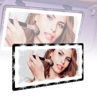 Espejo de maquillaje para carro 💄 VANITY ULTRA 🚗 (Táctil con Luz LED y USB)