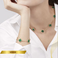 Set de Joyería 👑ENCANTO REAL 💎(Collar + Pulsera + Aretes)