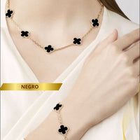 Set de Joyería 👑ENCANTO REAL 💎(Collar + Pulsera + Aretes)