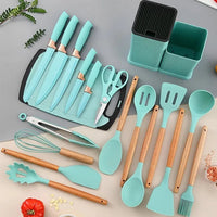 Set Importado de Utensilios de cocina ✨ DIAMOND COOK 🥄 (PAGA 12 Piezas LLEVA 19))