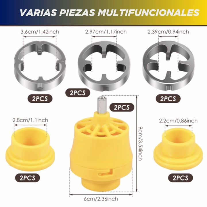 Kit enroscador PVC  🔩 PRACTIC PROMAX ⭐️ (Logra soluciones al instante)