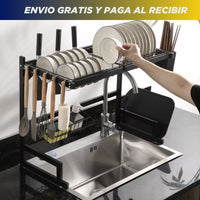 Escurridor de platos Importado💧FAST CLEAN🚰 (Ahorrador práctico de espacio)